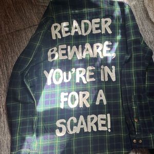 💀SOLD💀 Rare/HTF Goosebumps x Cakeworthy Flannel